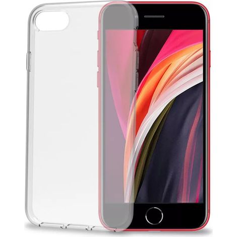 Coque eSTUFF infinite vienna pour iPhone SE 2022/2020, transparente en TPU recyclé, ES67100020