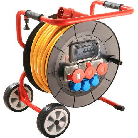 Mammut Kabeltrommel Fahrgestell 400V 30m AT-N07V3V3-F 5G6 IP44