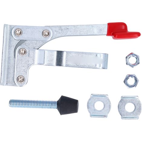 Étau à bascule horizontal en fer à déverrouillage rapide, outil de soudage robuste et durable (1/5)
