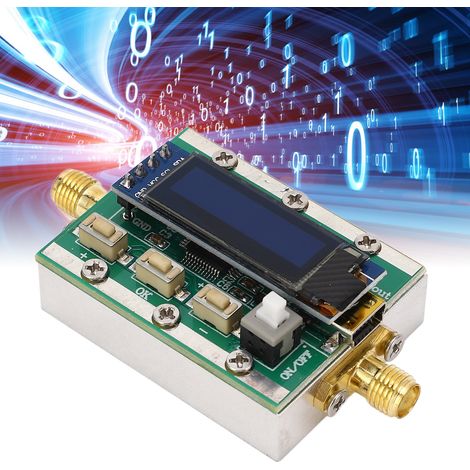 Atténuateur programmable RF, réglable de 0 à 31 dB par pas de 1 dB, désamplificateur de 1 à 3800 MHz, boîtier CNC, contrôlable par PC 5 V. (1/5)