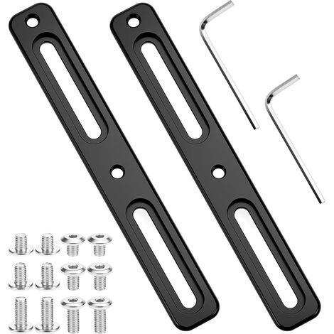 Adaptateur pour Porte-Bidon de Vélo - Support de Fixation Universel en Alliage d'Aluminium (Lot de 2) (1/5)