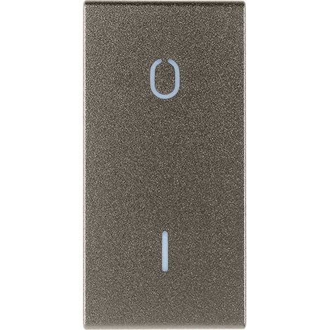 VIMAR - 19021.99.M Tasto 1M simbolo O I Metal