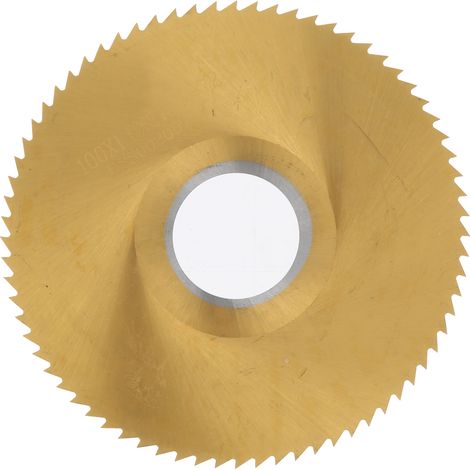 Lame de scie circulaire à 72 dents, disque de coupe HSS revêtu de titane pour métaux non ferreux (1/5)