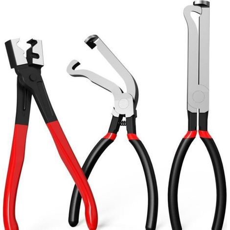 Lot de 3 pinces de déconnexion électrique, outils de démontage de clips de conduite de carburant, pour entretien automobile (1/5)