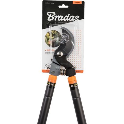 Bradas - Tijeras telescópicas para podar, Podadora, Herramientas Jardineria, Serie V, Hoja Pasante (1/2)