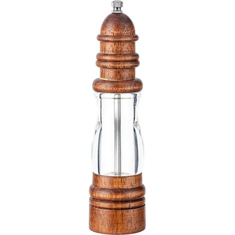 Moulin à poivre 22CM, broyeur manuel de sel et poivre, outil en (1/5)