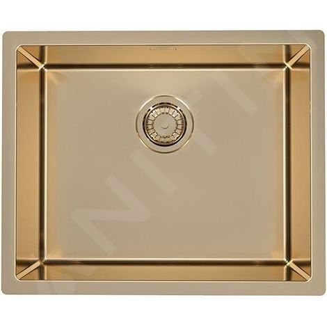 Alveus Quadrix Monarch - Évier 550x440 mm, bronze 1103384 (1/2)