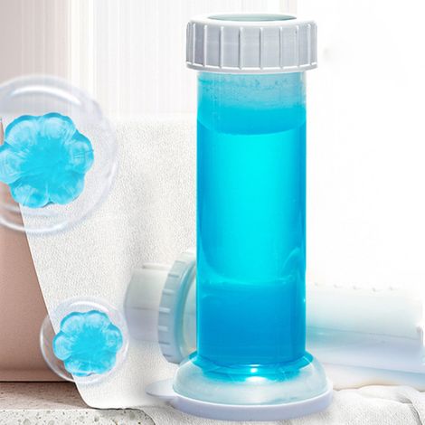 Gel de toilette 60g, accessoire de parfum longue durée pour salle de bain domestique, saveur océan bleu (1/5)