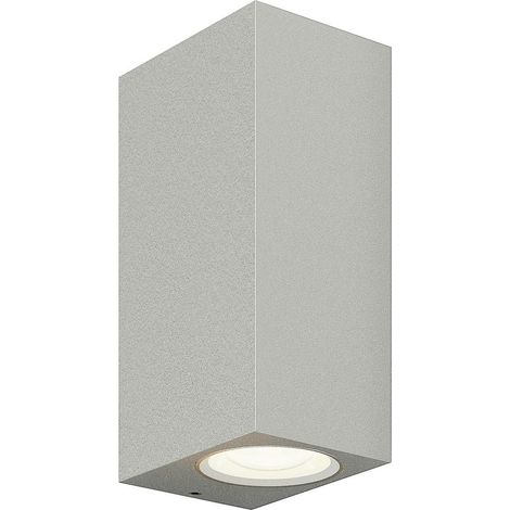 [NEUWERTIG] Lucande Silberne Außenwandleuchte Außen Wandleuchte Leuchte Tavi Bridgelux Led B-Ware