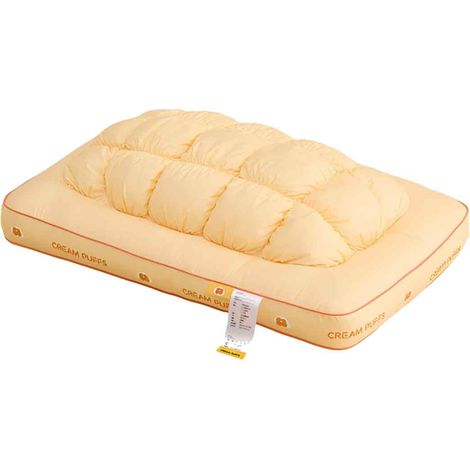 Oreiller Plume - 50 x 75 cm - Rembourrage Évolutif Nuage - Structure Ananas - Pour Dormeurs Sur Le Dos Et Le Côté - 1 Pièce (1/5)
