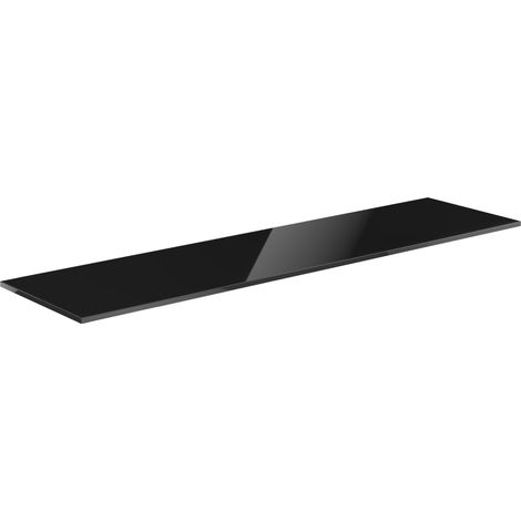 Mexen Uni pannello da 180 cm per lavandino, nero lucido - 91AXX-1804-464-18-70 (1/2)