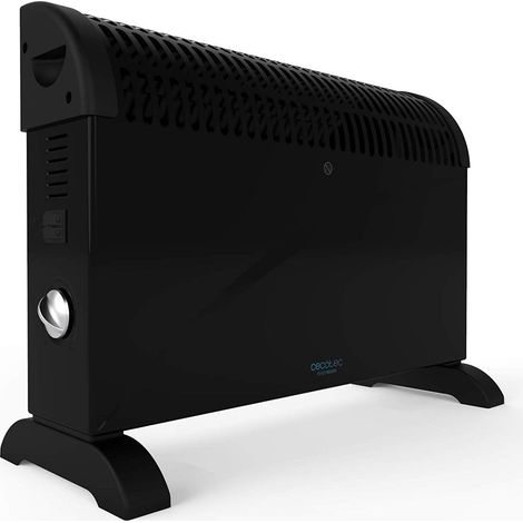 Convecteur sur pied noir 2000 W silencieux