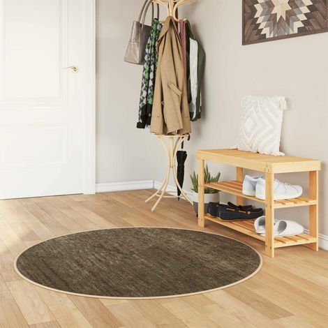 vidaXL Rug Runner MARSA Forest Green 120 x 120 cm Polyester and PVC