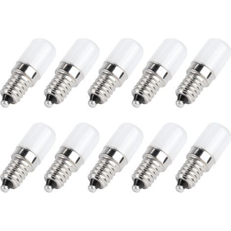 10 Ampoules E14 1.5W Blanc Chaud pour Lustre Applique Éclairage Maison 110V AC (1/5)