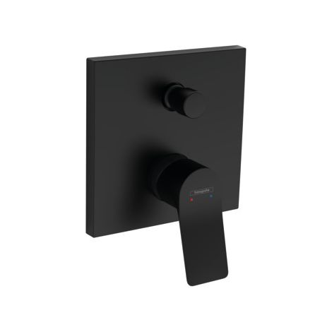Hansgrohe Vivenis - Unterputz-Wannenarmatur, für 2 Verbraucher, schwarz matt 75415670 (1/5)