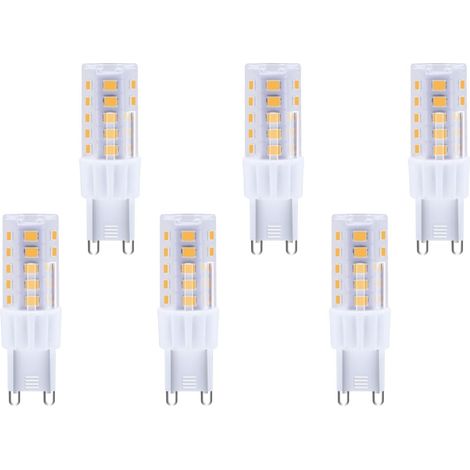 Ampoule LED G9 4W 500lm 6500K Lumière du Jour, Lot de 6 (1/5)