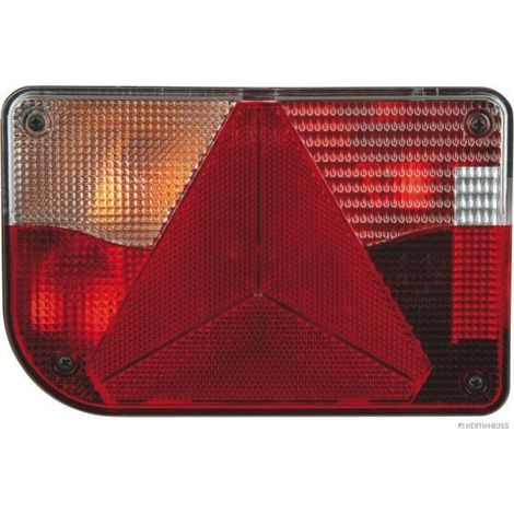 Faro posteriore Herthbuss modello 4026736341954 rosso 16x10 cm