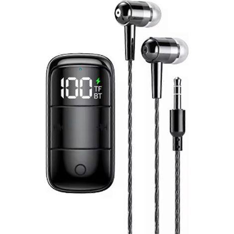 Récepteur Bluetooth 5.3 avec écouteurs à réduction de bruit ANC+ENC, prise jack 3,5 mm (1/5)