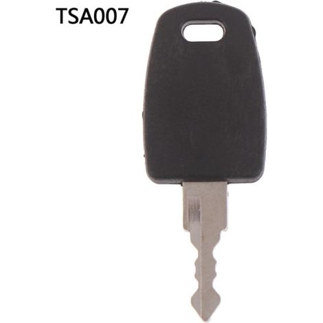 Accessoire de service pour serrures TSA002, couleur noire, pour l'entretien des valises, des clés et des systèmes de sécurité.-AquaForge (1/5)
