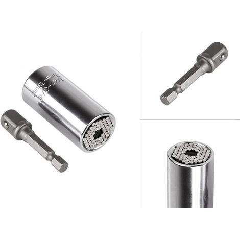 Universal-Steckschlüssel für Sechskantkopf M4 bis M12 - Pro Stück
