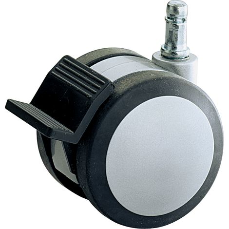 HETTICH Systema Top 2000 Lenkrolle mit Feststeller, Rollen ø 75 mm (1/3)