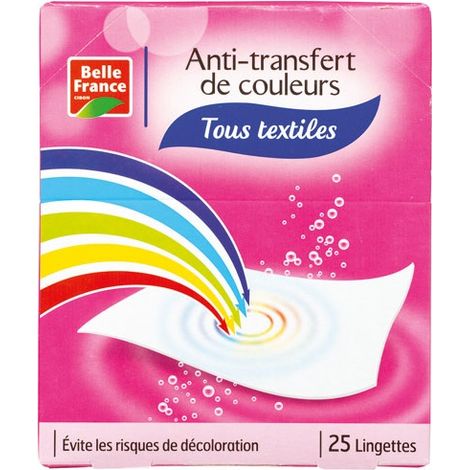 Toallita anti-transferencia de colores x 25 Bf - Distribución Alimentaria Parisina