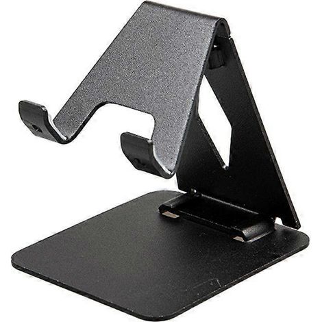 Support de téléphone portable réglable Black Basics pour iPhone et Android (1/5)