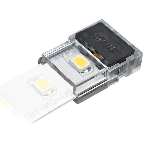 Strip Verbindungsklemme 10mm 2Pin für einfarbige LED-Streifen IP20 DC24V/5A (1/2)
