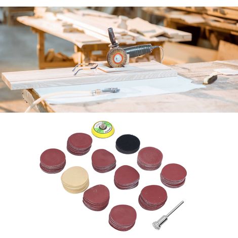 DM05601280 203-teiliges Set inklusive beflocktem Schleifpapier, Schleif- und Polierpads sowie Polierwerkzeugen (1/5)