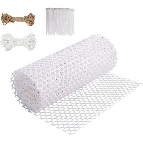 Kit de bâtons de mousse en plastique à faire soi-même, adapté aux pots de jardin, aux tuteurs de mousse pour plantes grimpantes et aux supports de filet pour plantes (1/5)