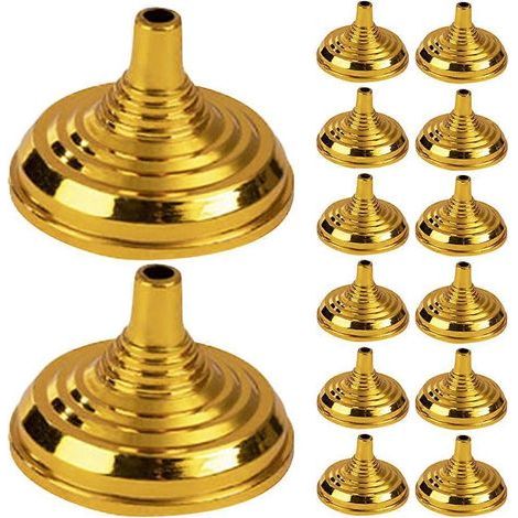 Lot de 20 mini supports de drapeaux pour petits drapeaux, supports de bureau et de table-5.50X5.50X3.50CM-Golden (1/4)