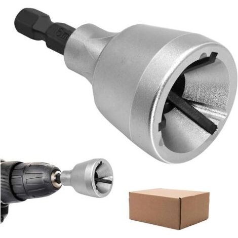 Outil d’ébavurage pour métal et acier inoxydable – Ébavureur hexagonal pour tubes, cuivre, aluminium et plus, diamètre 3-19mm. (1/5)