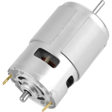 Moteur CC à balais à double roulement à billes haute vitesse et faible bruit XD-775 12V (12V 10000 tr/min) (1/5)