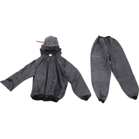 Combinaison de Sablage Réutilisable – Combinaison de Protection Intégrale de Type Fendu pour Travaux Lourds – Tissu en Caoutchouc Imperméable pour Conditions Extrêmes (1/5)