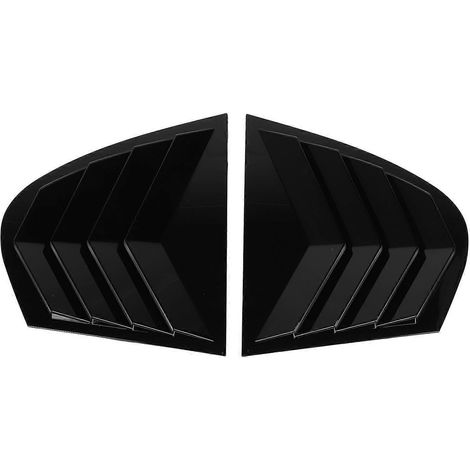 Paire de garnitures élégantes pour volets de lunette arrière de voiture, avec persiennes latérales arrière, pour BMW Série 5 E6. (1/4)