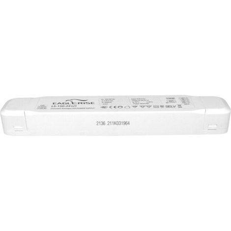 Alimentatore Trasformatore Lungo Sottile 24V 150W 6,25A Con Carcassa In Plastica Eaglerise LS-150-24 LI