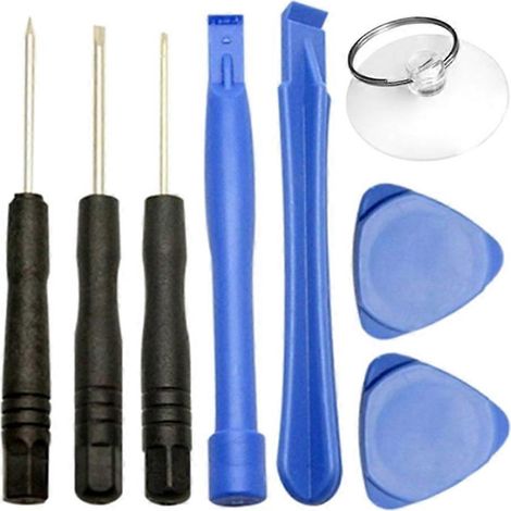 Kit 8 outils de réparation smartphone - Tournevis précision - Dépose écrans (1/4)