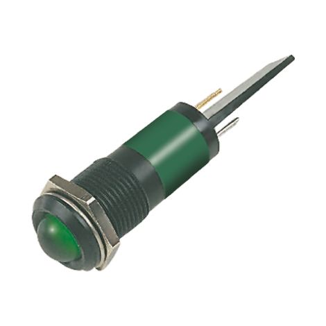 Voyant LED lumineux Vert RS PRO, dia. 14mm, 110V c.a., IP67 ( Prix pour 1 )