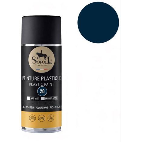Pittura Plastica ad alta resistenza: interno ed esterno SOFOLK - 20-BLU OPACO - Aérosol 400ml (1/5)