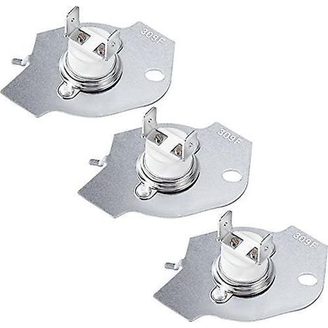 Techecook 3977393 3399848 Thermosicherung für Wäschetrockner von Whirlpool, Kenmore, Maytag und Roper (3er-Pack) (1/4)