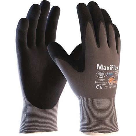 ATG Handschuhe MaxiFlex® Ultimate™ AD-APT® 42-874 Gr.9 grau/schwarz Nyl.m.Nitril (1/2)