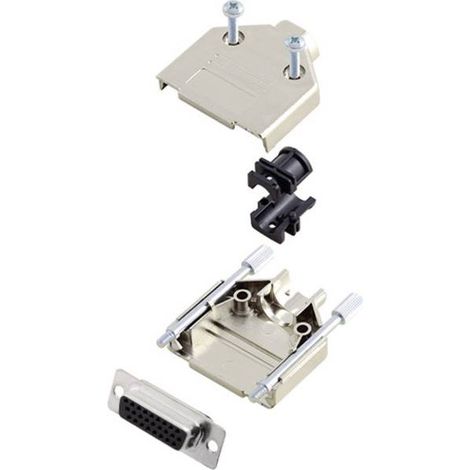 Amphenol L17DTPK-M-15+L77HDA26S KIT connettori femmina SUB-D 180 ° Numero Poli (num): 26 Punte a saldare 1 pz.