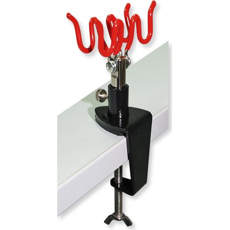 Soporte de mesa para 2 aerógrafos Porta aerógrafos Sujeción para 2 pistolas de aerografía Accesorios