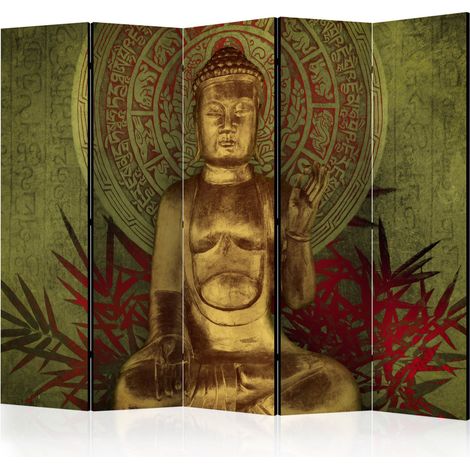 Paravento - Golden Buddha II [Room Dividers] - 225x172 (1/4)