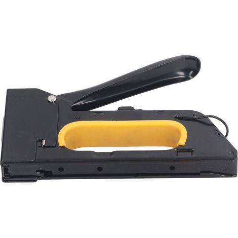Hochleistungs-Handtacker, Bürstennagler mit Clipentferner, 6-in-1-Set für Holzbearbeitung, Dekoration und Präzisionsarbeiten (1/5)