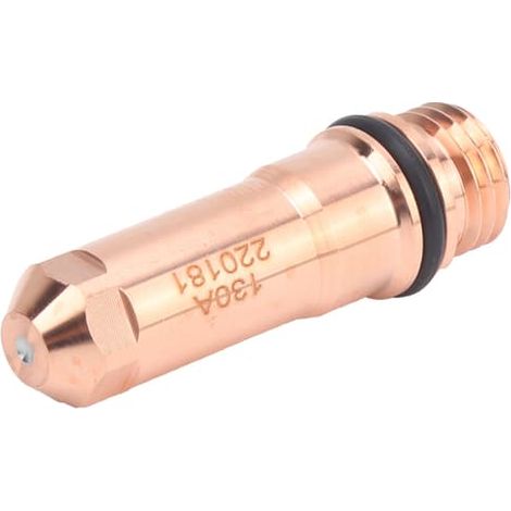Consommables pour torche de découpe plasma : buse et électrode de rechange en cuivre 220181 (1/5)