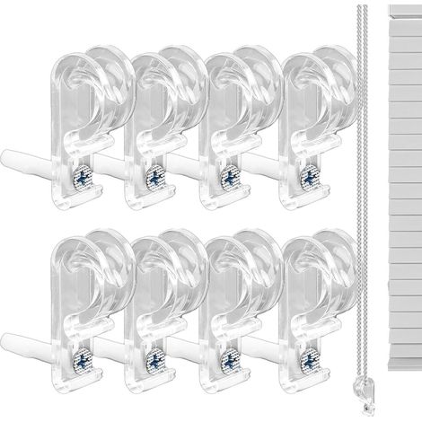 Retenue de Cordon de Store, Guide de chaîne à Rouleaux, Crochet de chaîne  à Perles, Pince de Cordon de fenêtre, Outil d'installation Facile à Domicile, Installation Gratuite, kit de réparation de (1/5)