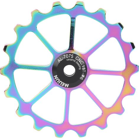 Galet de guidage 18 dents pour dérailleur arrière de vélo de route/VTT, accessoire multicolore (1/5)
