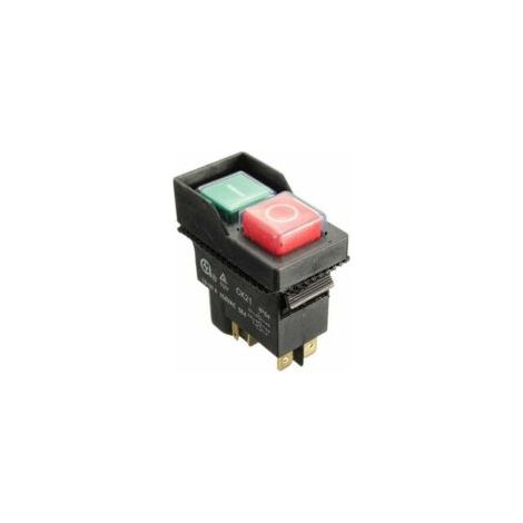 Interrupteurs de SéCurité D'Outil éLectrique, Interrupteur à Bouton-Poussoir Électromagnétique Commutateurs Pour machines de découpe mécaniques CK21B/250V 5PIN--TRIMEC (1/4)