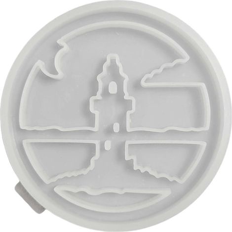 Les moules en silicone souple sont polyvalents, faciles à utiliser et compatibles avec la résine époxy. Ils sont parfaits pour la création d'objets décoratifs et de pièces design, et constituent un ca (1/5)